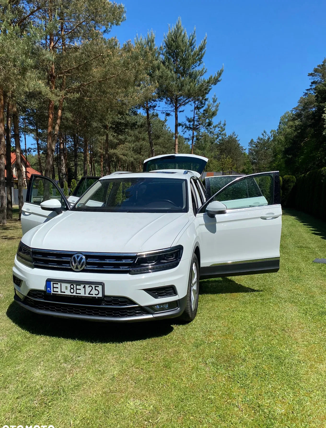 samochody osobowe Volkswagen Tiguan cena 90000 przebieg: 109690, rok produkcji 2017 z Drobin